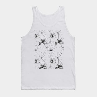 Broken glass effect Tank Top